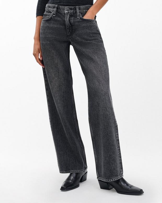 Rag & Bone Saige Relaxed Straight Jeans