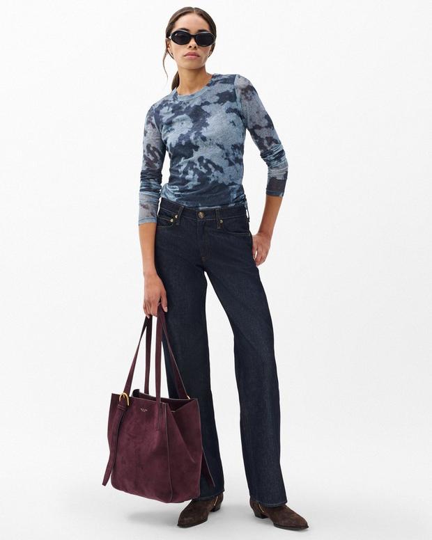 Rag & Bone Saige Relaxed Straight Jeans