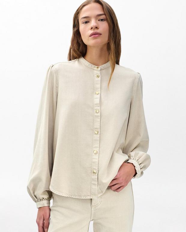 rag & bone Sandra Denim Blouse