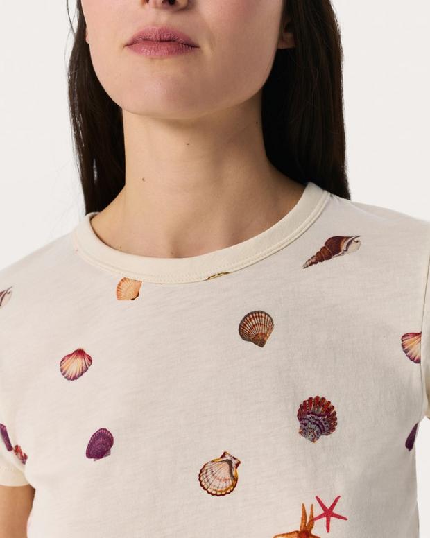 Rag & Bone Seashell Graphic Tee