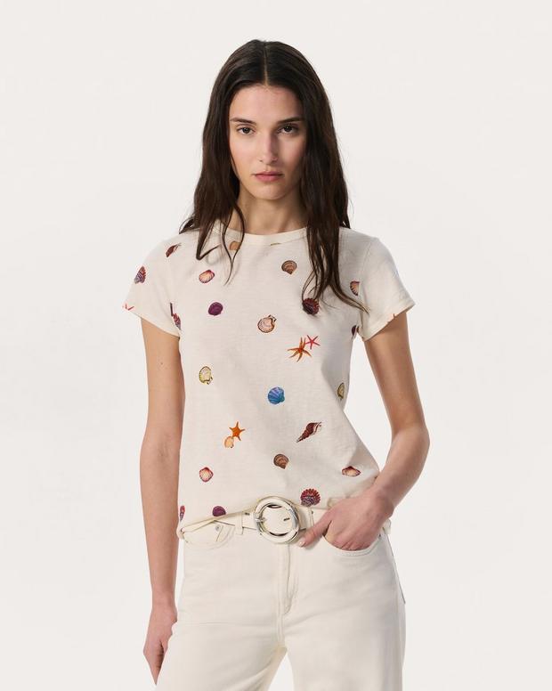 rag & bone Seashell Graphic Tee