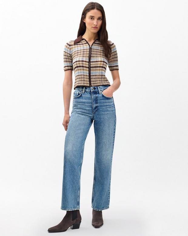 Rag & Bone Shea Ankle Relaxed Straight Jeans