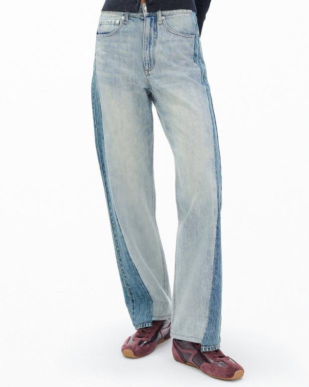 Rag & Bone Shea Ankle Relaxed Straight Jeans
