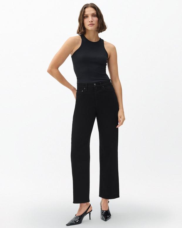 Rag & Bone Shea Ankle Relaxed Straight Jeans
