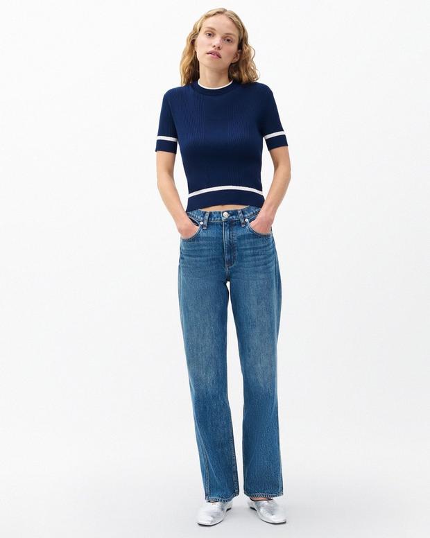 Rag & Bone Shea Relaxed Straight Jeans