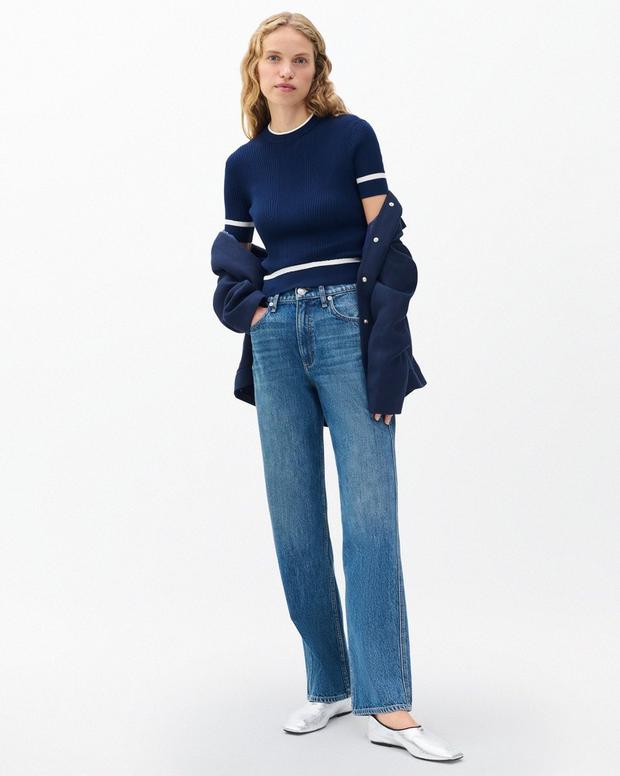 rag & bone Shea Relaxed Straight Jeans