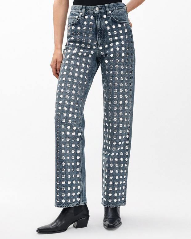 Rag & Bone Shea Relaxed Straight Jeans