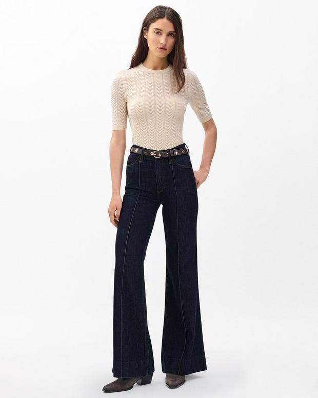Rag & Bone Skylar Wide-Leg Jeans