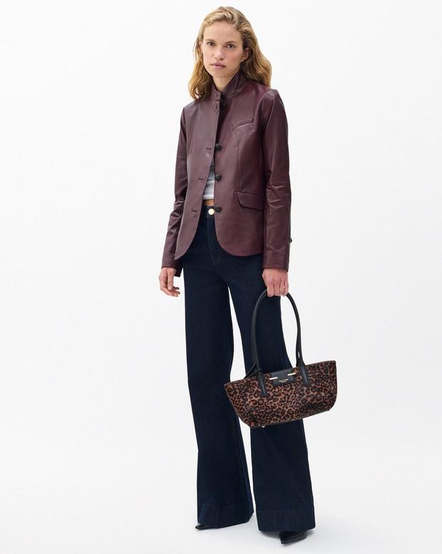 Rag & Bone Slade Leather Blazer