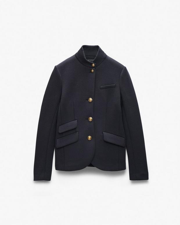 Rag & Bone Slade Textured Knit Blazer