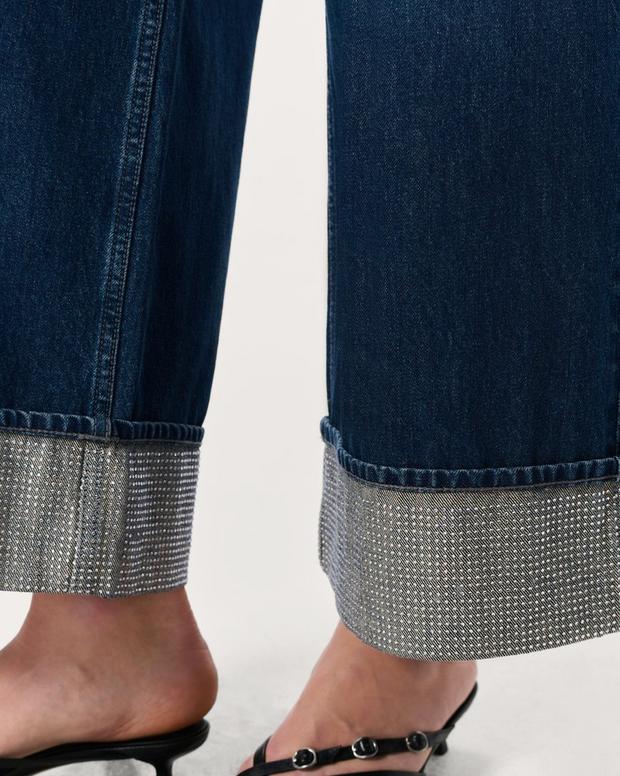 Rag & Bone Sofie Ankle Wide-Leg Jeans