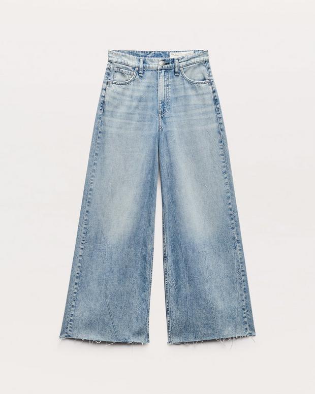 Rag & Bone Sofie Ankle Wide-Leg Jeans