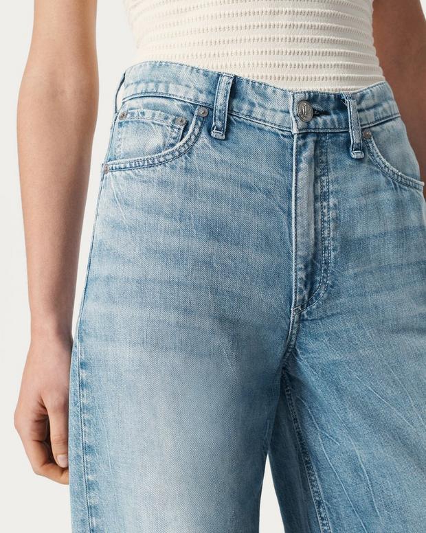 Rag & Bone Sofie Ankle Wide-Leg Jeans