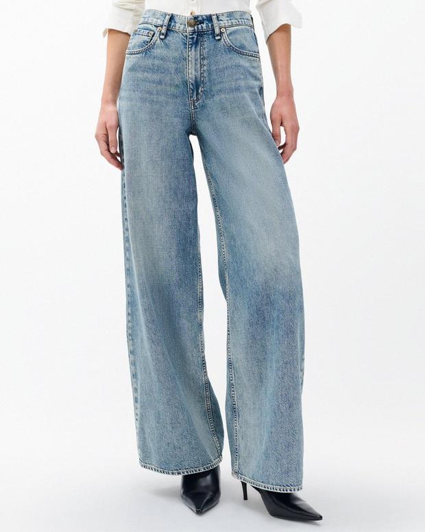 Rag & Bone Sofie Wide-Leg Jeans