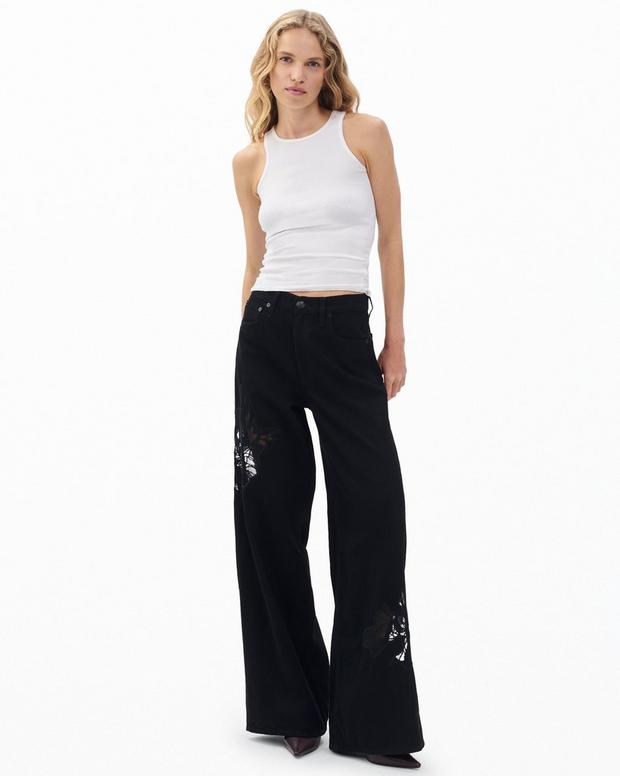 Rag & Bone Sofie Wide-Leg Jeans