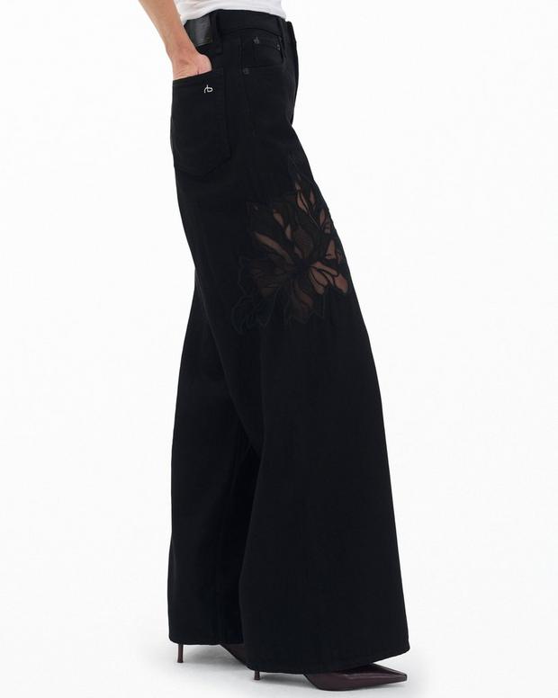 Rag & Bone Sofie Wide-Leg Jeans