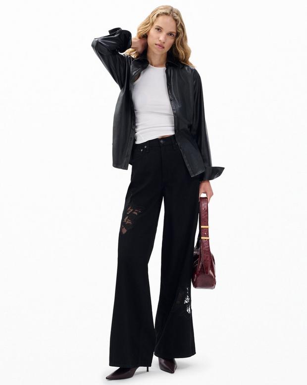 rag & bone Sofie Wide-Leg Jeans