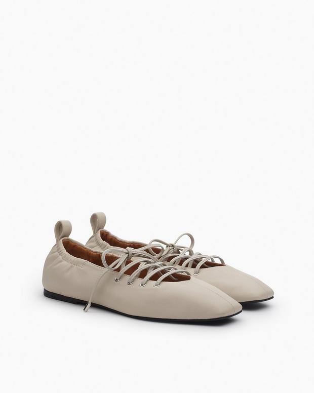 Rag & Bone Sophia Leather Ballet Flats