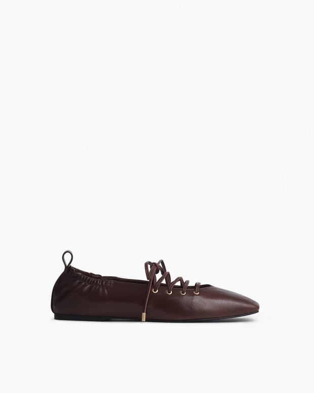 rag & bone Sophia Leather Ballet Flats