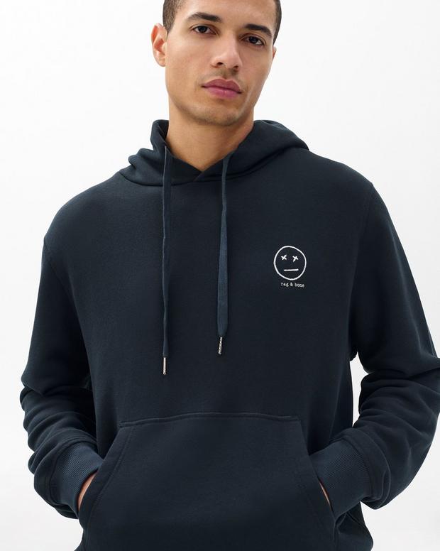 Rag & Bone Sour Face Embroidered Hoodie