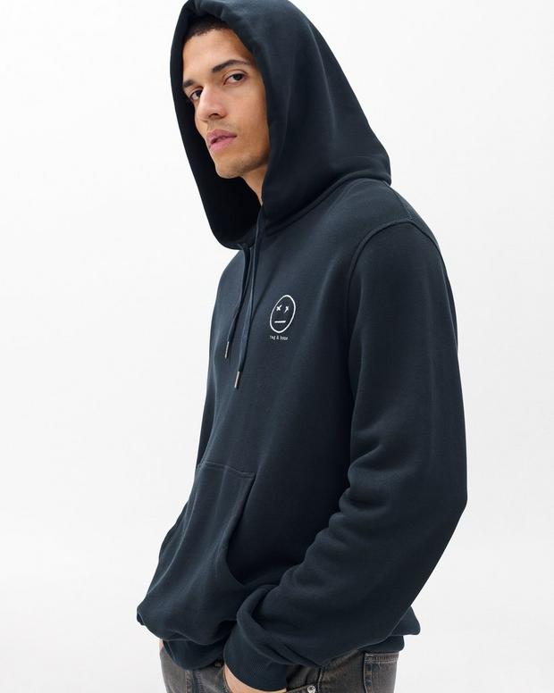 Rag & Bone Sour Face Embroidered Hoodie