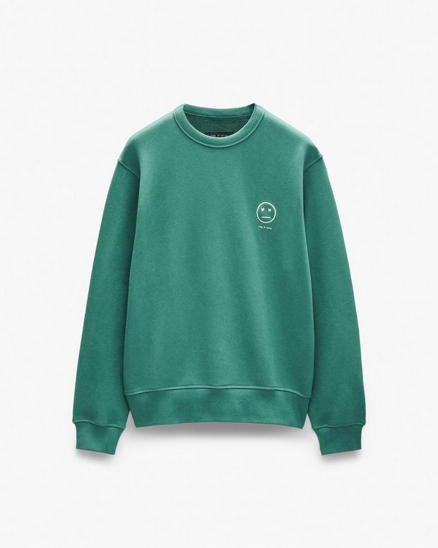 Rag & Bone Sour Face Embroidered Sweatshirt