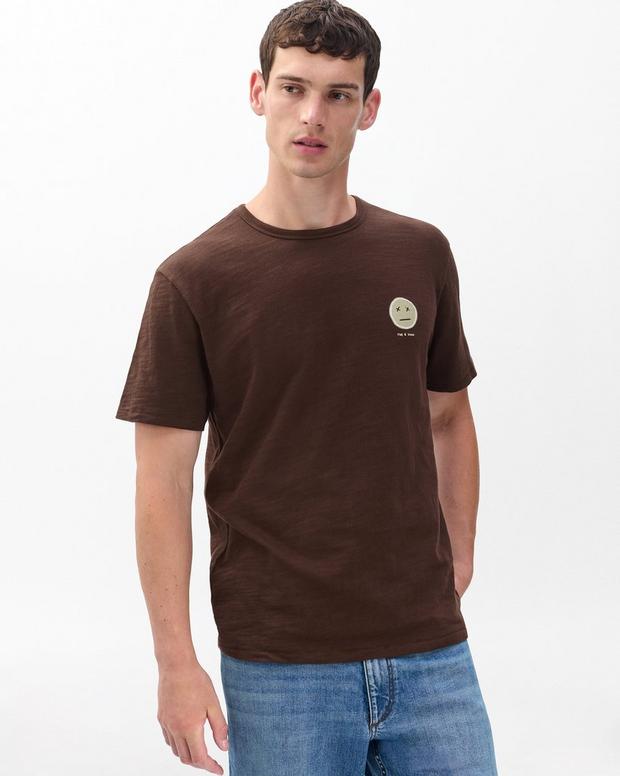 Rag & Bone Sour Face Embroidered Tee