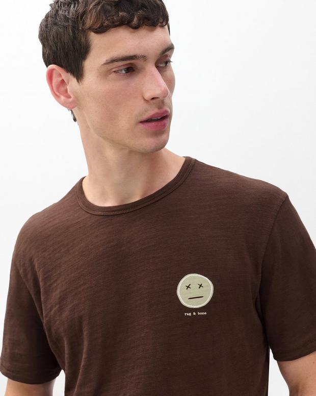 Rag & Bone Sour Face Embroidered Tee