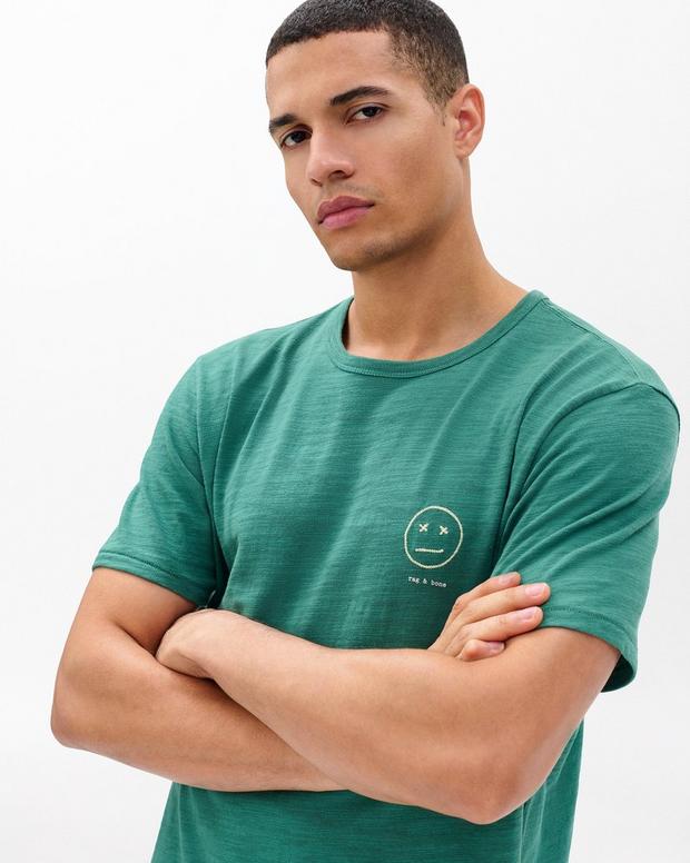 Rag & Bone Sour Face Embroidered Tee