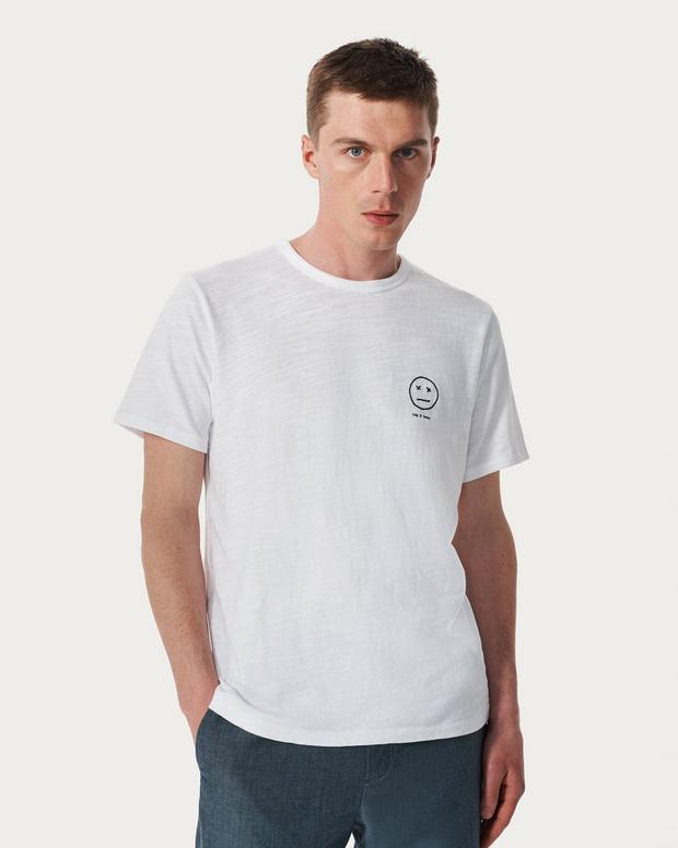 Rag & Bone Sour Face Embroidered Tee