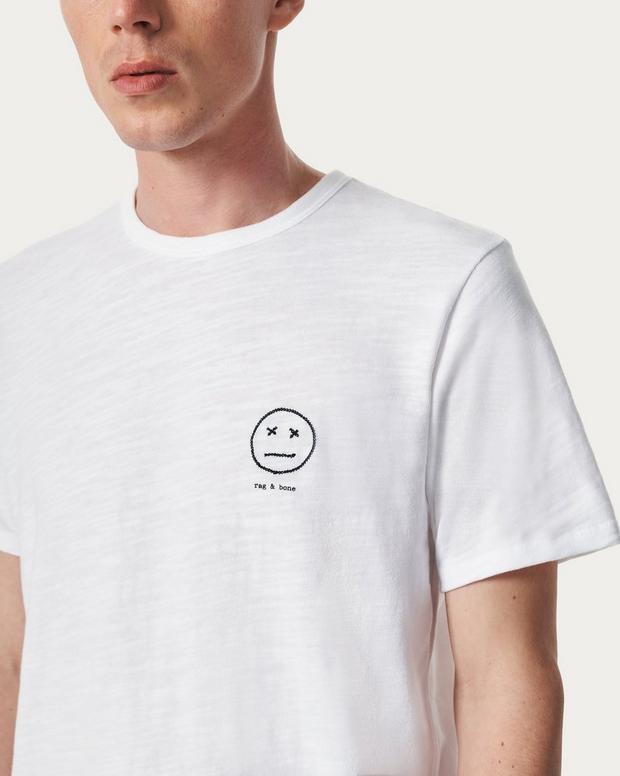 Rag & Bone Sour Face Embroidered Tee