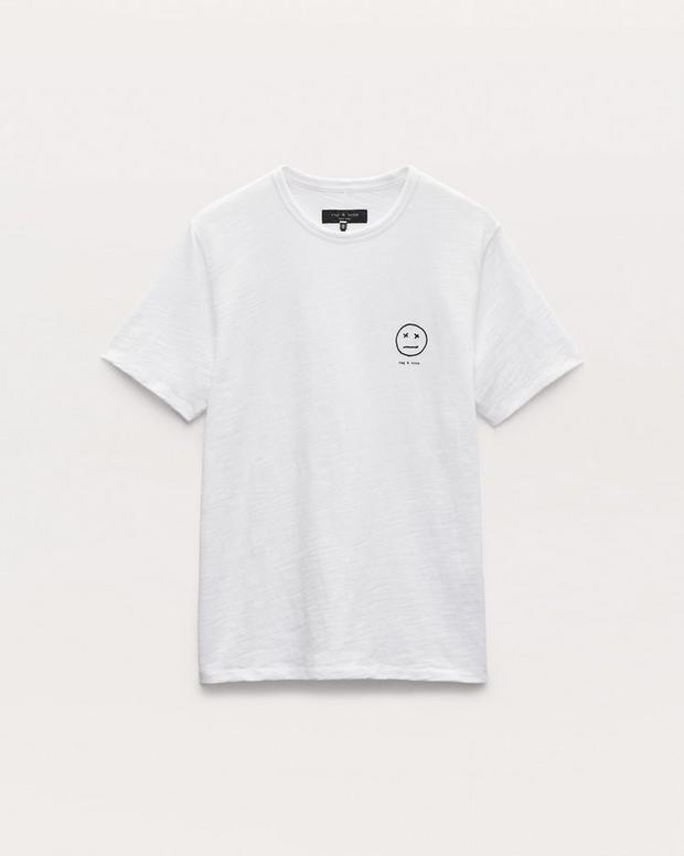 rag & bone Sour Face Embroidered Tee