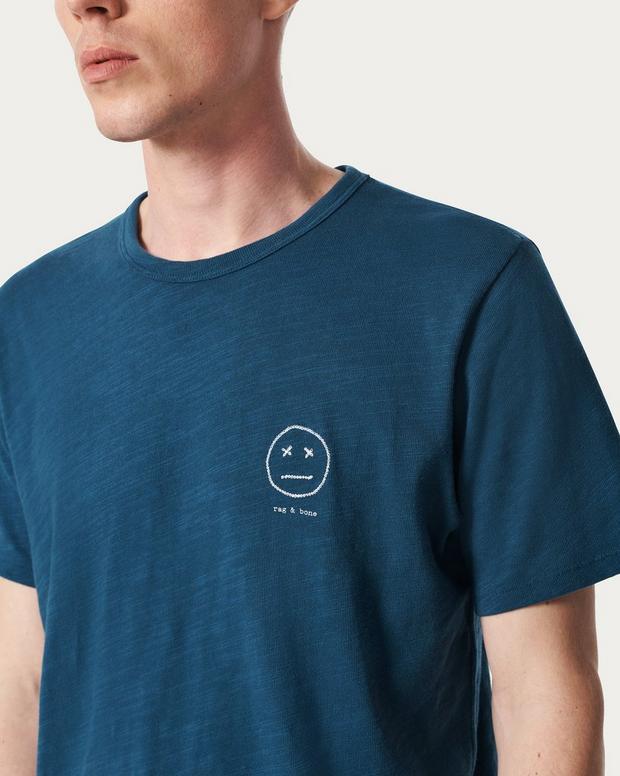 Rag & Bone Sour Face Embroidered Tee