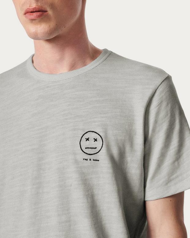 Rag & Bone Sour Face Embroidered Tee