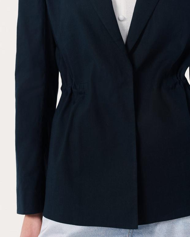 Rag & Bone Spencer Linen-Blend Blazer