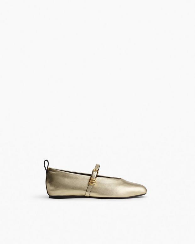 rag & bone Spire Leather Mary Janes