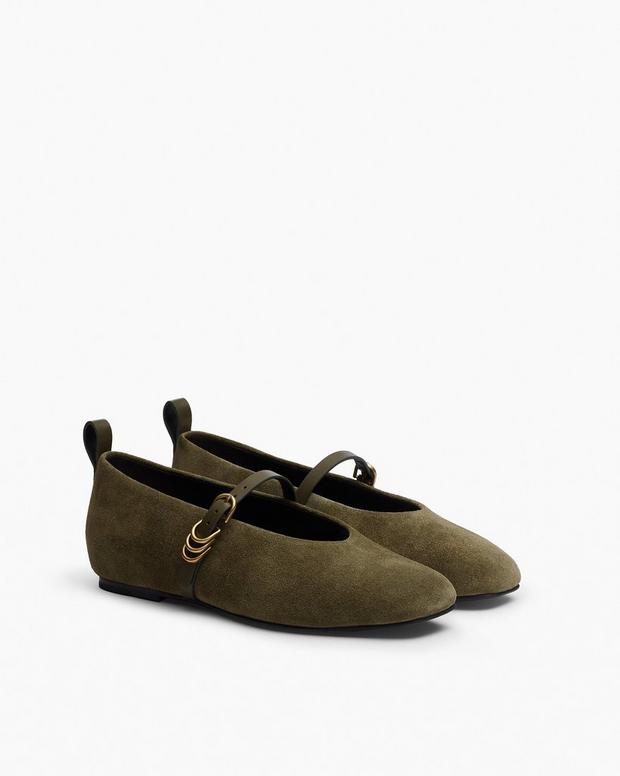 Rag & Bone Spire Suede Mary Janes