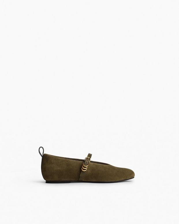 rag & bone Spire Suede Mary Janes