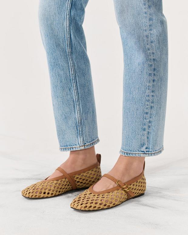 Rag & Bone Spire Woven Mary Janes