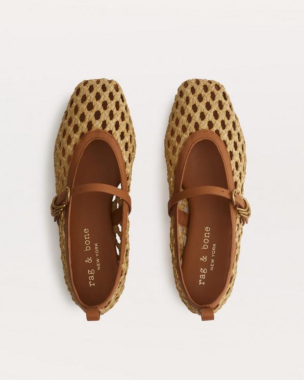 Rag & Bone Spire Woven Mary Janes