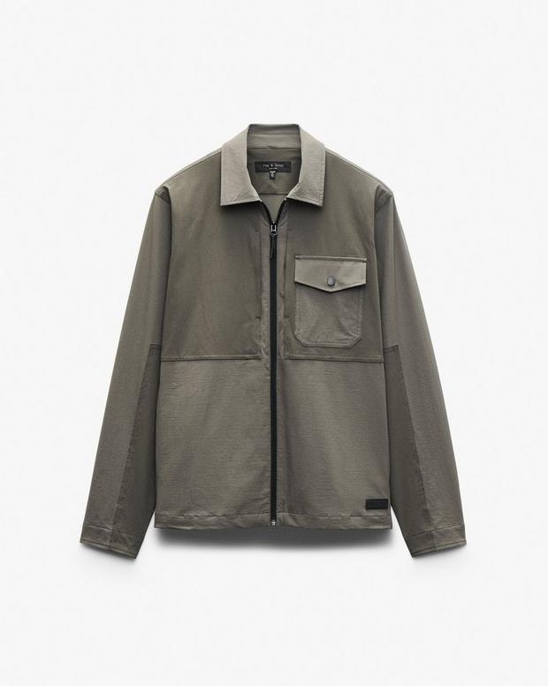 Rag & Bone Stretch Ripstop Shirt Jacket