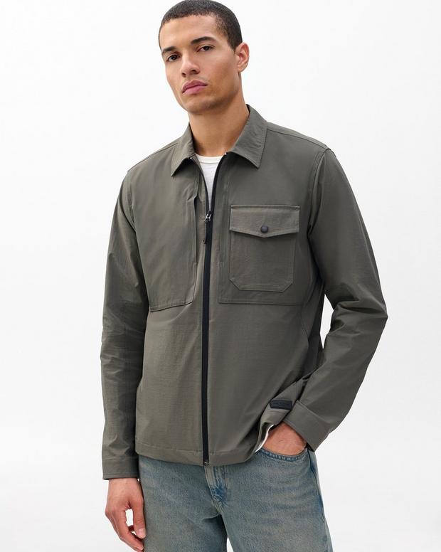 rag & bone Stretch Ripstop Shirt Jacket