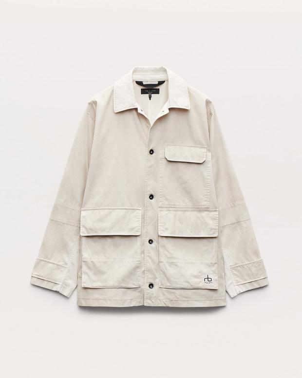 Rag & Bone Strike Washed Canvas Jacket