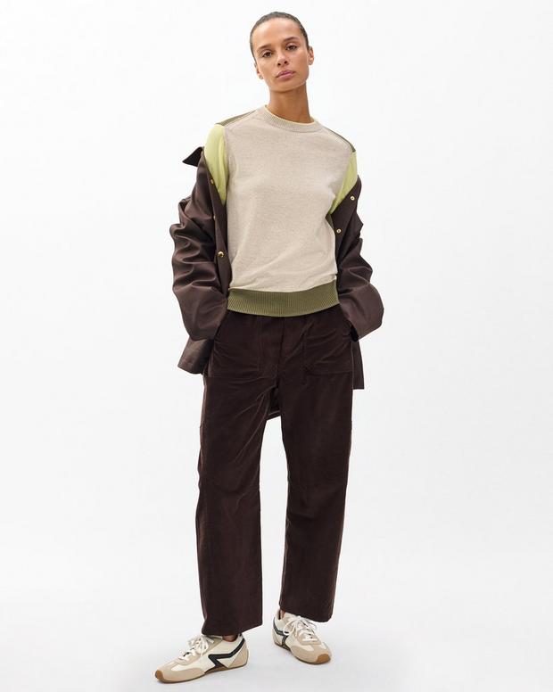 Rag & Bone Taron Colorblock Wool Sweater