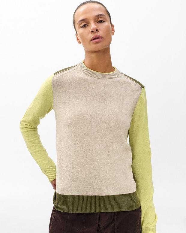 Rag & Bone Taron Colorblock Wool Sweater