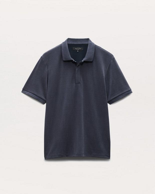 Rag & Bone Tech Stretch Piqué Polo