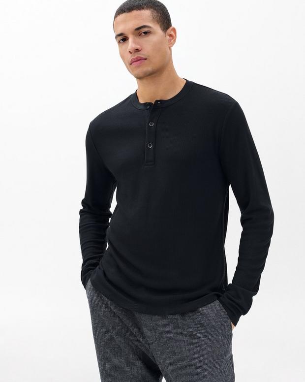 Rag & Bone Tech Waffle Henley