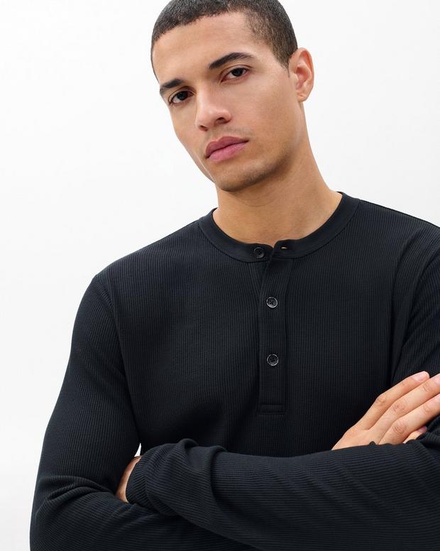 Rag & Bone Tech Waffle Henley
