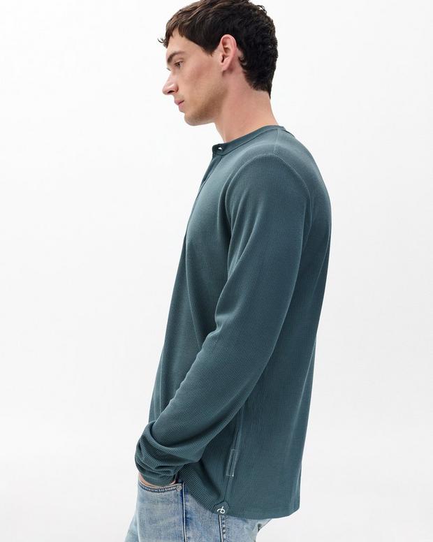 Rag & Bone Tech Waffle Henley
