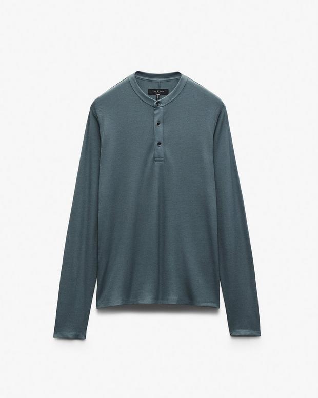 rag & bone Tech Waffle Henley
